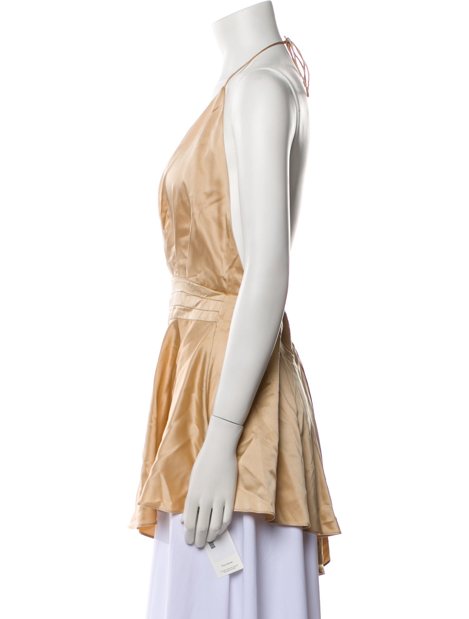 Retrofête Silk V-Neck Tunic